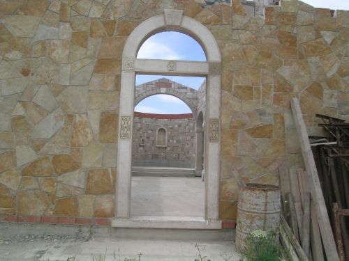 Chiesa Campestre N.S. di Talia - in fase di costruzione