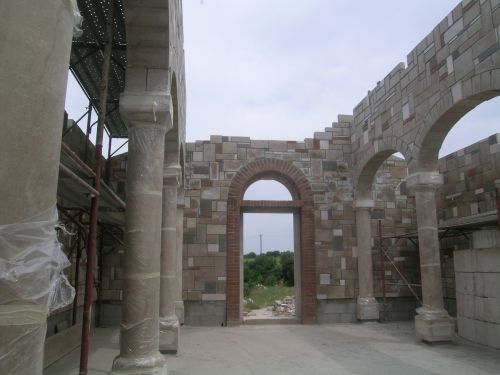 Chiesa Campestre N.S. di Talia - in fase di costruzione