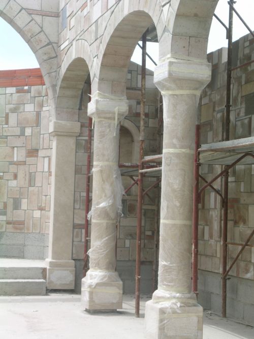 Chiesa Campestre N.S. di Talia - in fase di costruzione