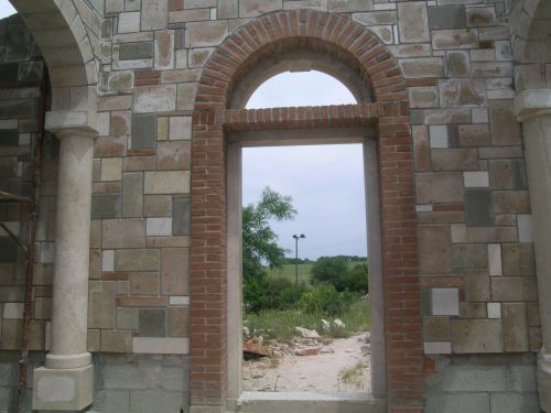 Chiesa Campestre N.S. di Talia - in fase di costruzione