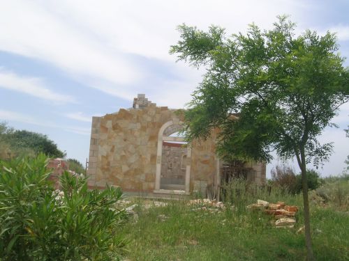 Chiesa Campestre N.S. di Talia - in fase di costruzione